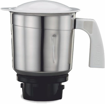 Preethi MGA515 Medium Mixer Jar for Eco Twin, Eco Plus, Nitro and Blue Leaf, 1-Liter, Silver
