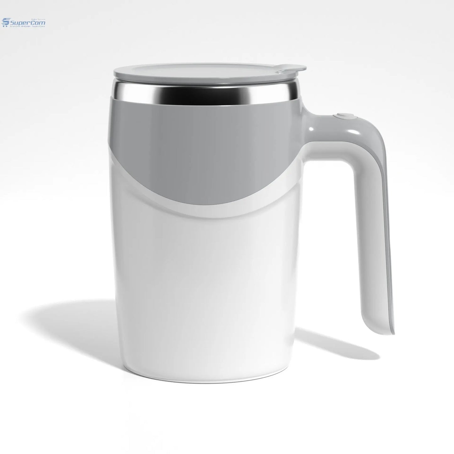 Rechargeable Model Automatic Stirring Cup Coffee Cup High Value Electric Stirring Cup Lazy Milkshake Rotating Magnetic Water Cup SuperCom
