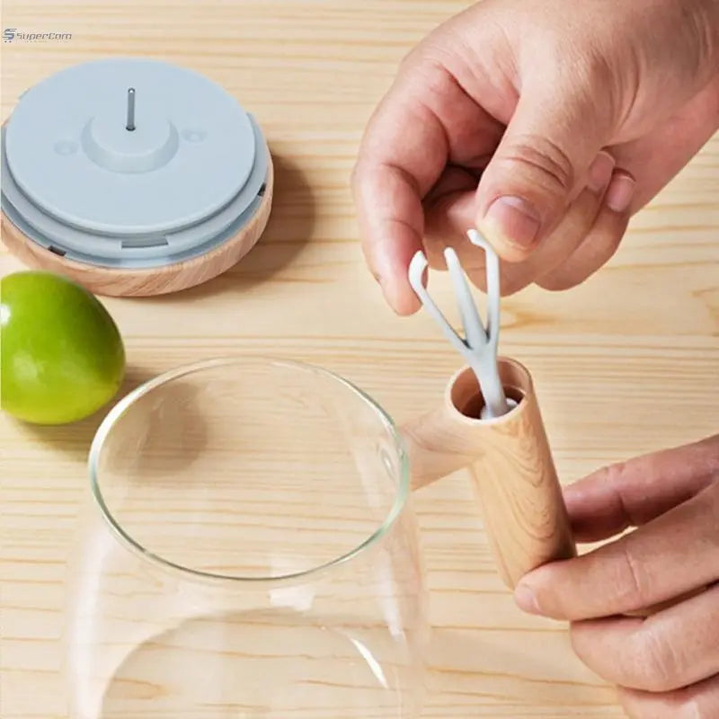 400ML Self Stirring Coffee Mug  Electric Mixing Glass Coffee CupHigh Speed Fast Automatic Coffee Cup For Gyms Dining Room Kitchen Gadgets SuperCom