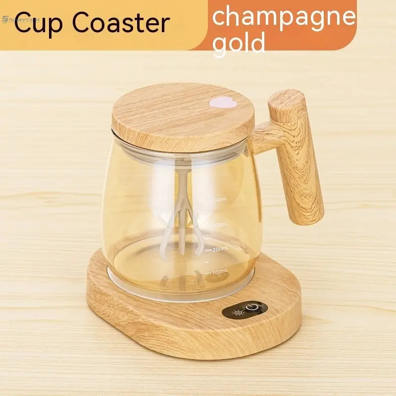 400ML Self Stirring Coffee Mug  Electric Mixing Glass Coffee CupHigh Speed Fast Automatic Coffee Cup For Gyms Dining Room Kitchen Gadgets SuperCom