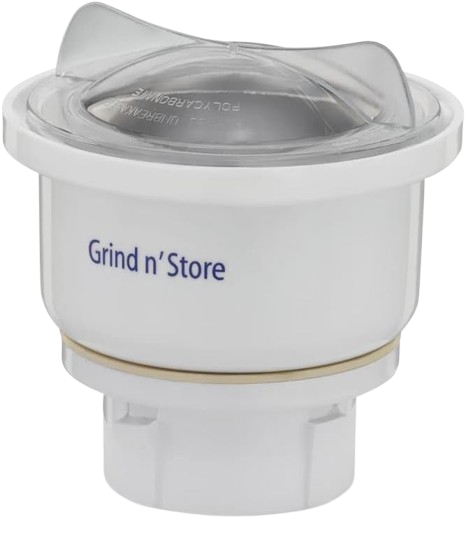 Preethi 0.4-Liter Grind n’ Store Blue Leaf Chutney Jar