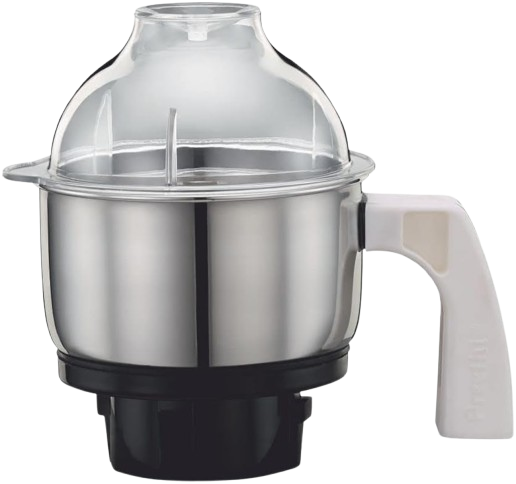 Preethi MGA-504 0.5L Stainless Steel Genie Jar | Eco Twin | Eco Plus & Blue Leaf