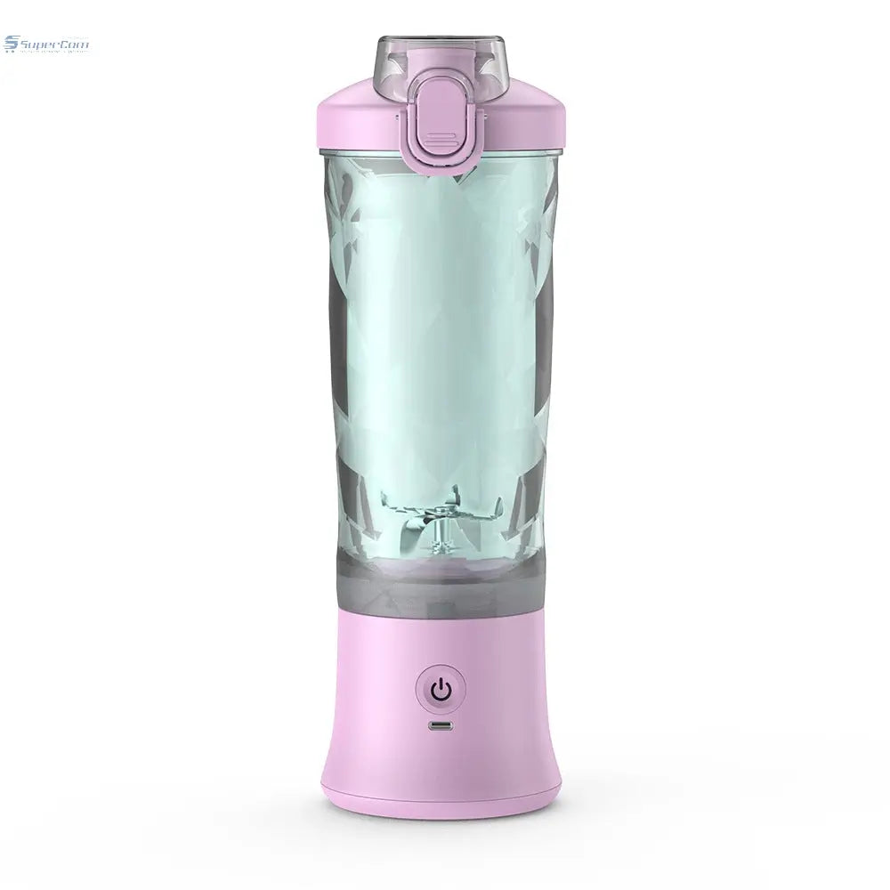 600ml Portable USB Rechargeable Blender – High Power 6-Blade Smoothie Maker SuperCom Online Services