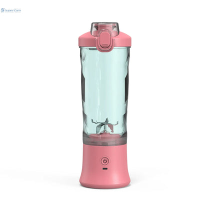 600ml Portable USB Rechargeable Blender – High Power 6-Blade Smoothie Maker SuperCom Online Services