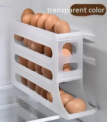 Automatic Egg Storage Box – 4-Layer Refrigerator Egg Organizer SuperCom Online Services