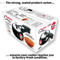 Hawkins Contura (CB15) Hard Anodised Aluminium Pressure Cooker, 1.5 Litres, Black - SuperCom Online Services