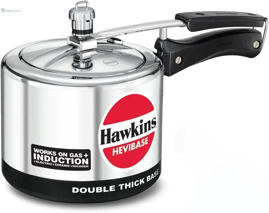 Hawkins IH30 3-Litre Hevibase Induction Pressure Cooker (Inner-Lid)