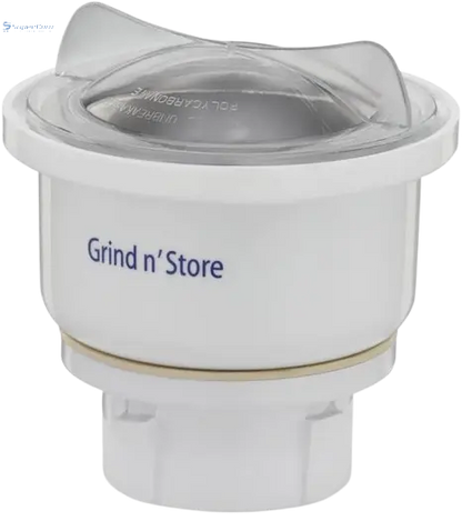 Preethi 0.4-Liter Grind n’ Store Blue Leaf Chutney Jar Preethi