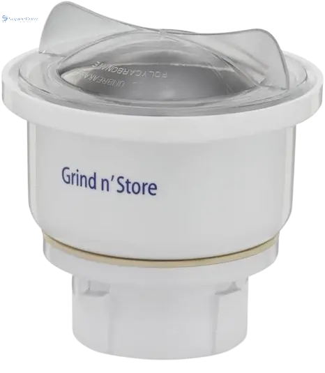 Preethi 0.4-Liter Grind n’ Store Blue Leaf Chutney Jar Preethi