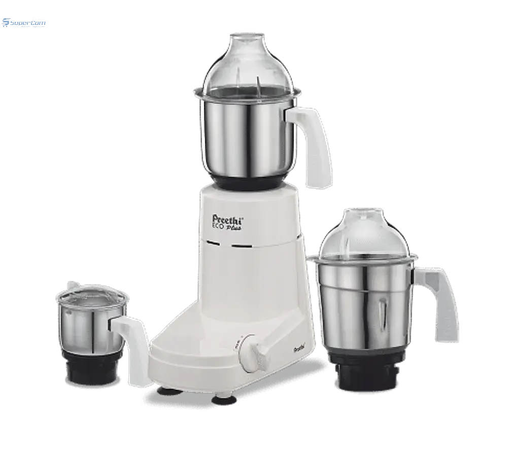 Preethi Eco Plus Mixer Grinder 110V with 3 Jars (Only for US & Canada) - SuperCom Online Services