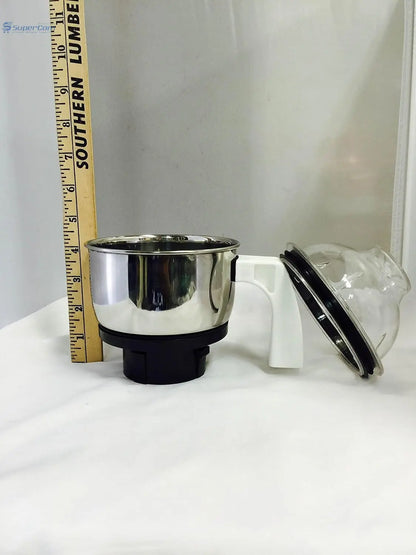 Preethi MGA-504 0.5L Stainless Steel Genie Jar | Eco Twin | Eco Plus & Blue Leaf Preethi