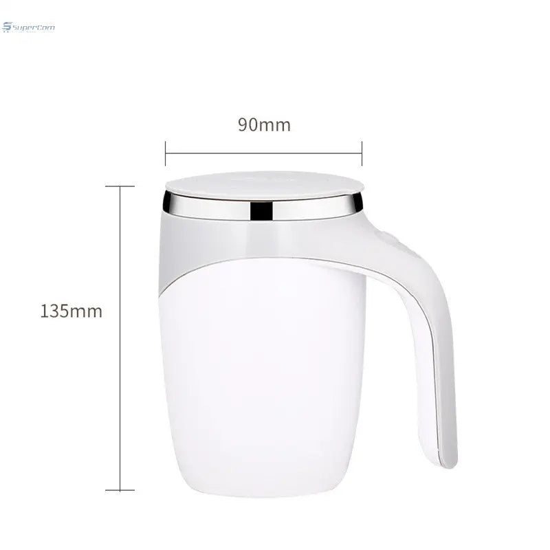 Rechargeable Model Automatic Stirring Cup Coffee Cup High Value Electric Stirring Cup Lazy Milkshake Rotating Magnetic Water Cup SuperCom
