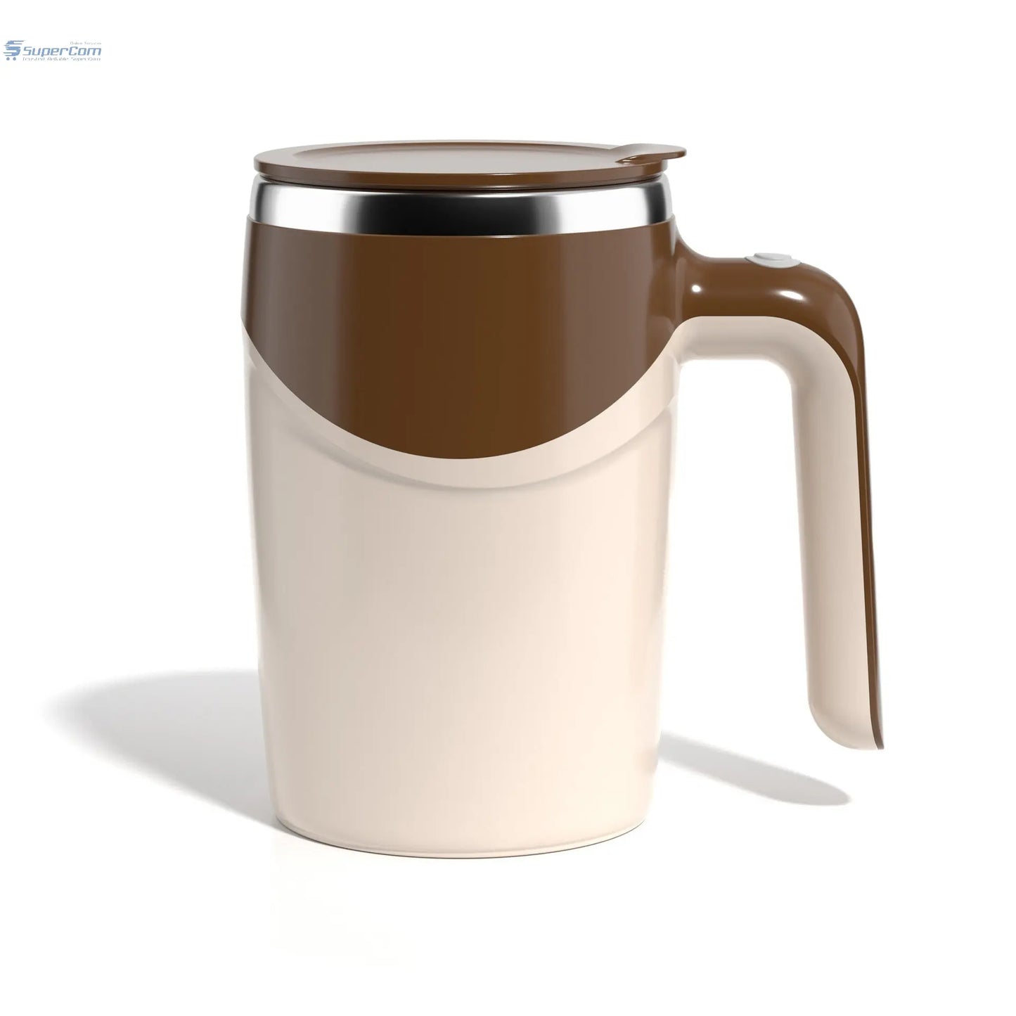 Rechargeable Model Automatic Stirring Cup Coffee Cup High Value Electric Stirring Cup Lazy Milkshake Rotating Magnetic Water Cup SuperCom