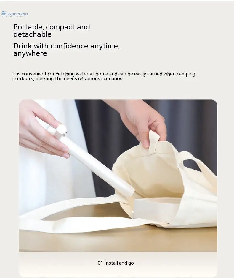 Smart Desktop Electric Pumping Water Device SuperCom Online Services