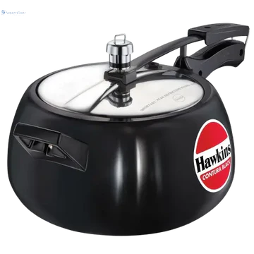 Hawkins CXT50 Contura Hard Anodized 5L Pressure Cooker – Induction Compatible