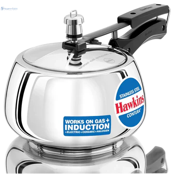 Hawkins SSC30 3L Stainless Steel Contura Pressure Cooker Induction Compatible